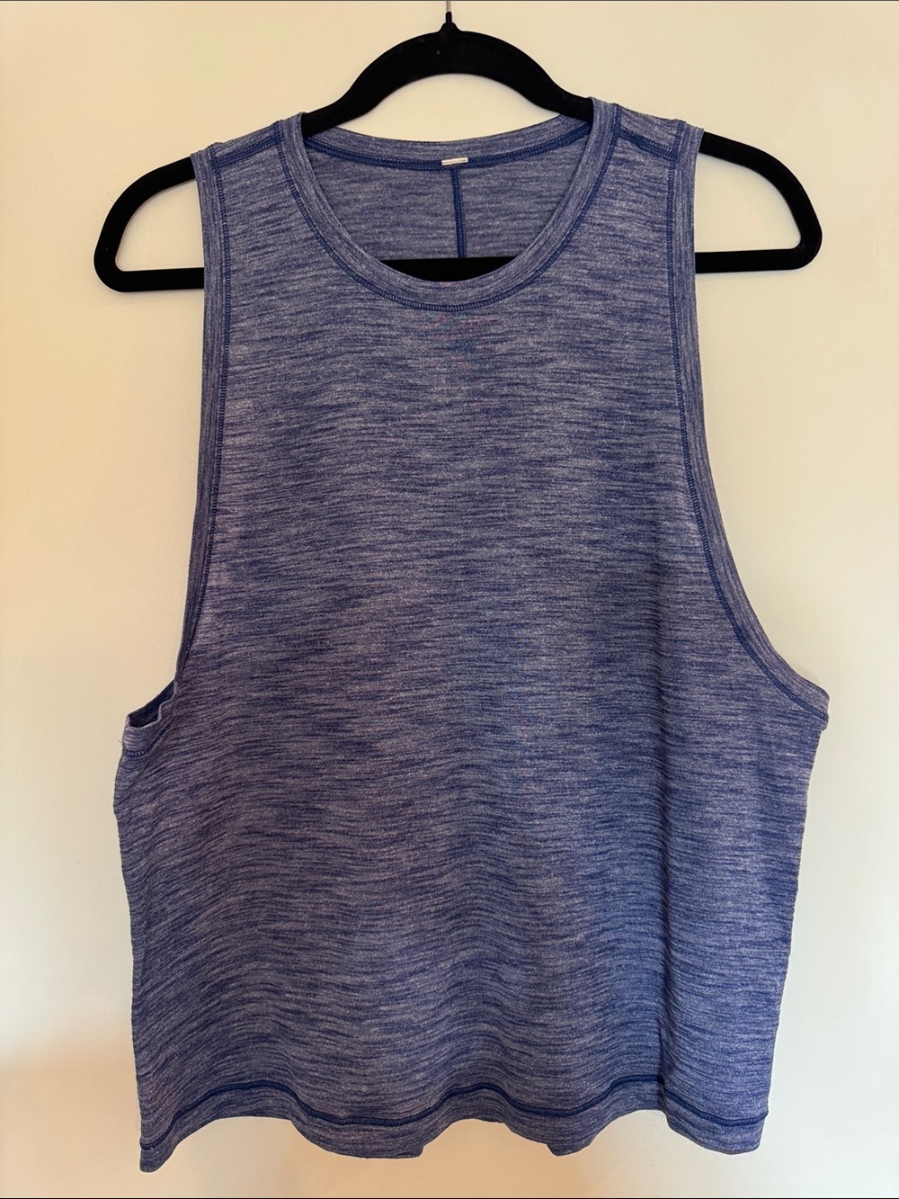 lululemon CARDIO SQUAD TANK II HEATHERED HERO BLUE